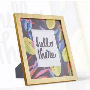 NWT 5"x7" Lemon Patterned Picture Frame Gold - Tabitha Brown for Target